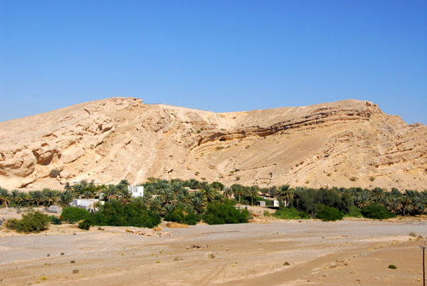 View across the wadi from the ruins at Al Sulaif