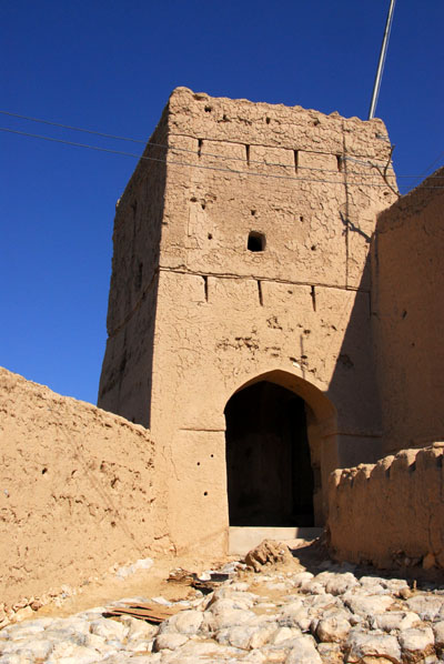 Main entrance to the ruined fort of Al Sulaif