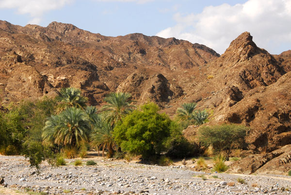 Wadi along the road from Nakhl to Rustaq