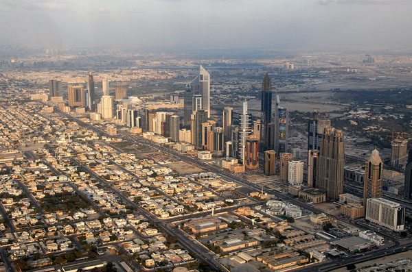 Sheikh Zayed Road and Satwa
