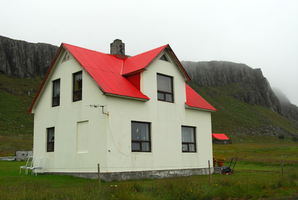 Icelandic farmhouse near Stvarfjrur