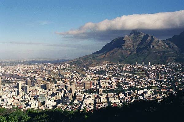 Central Cape Town from Signal Hill
