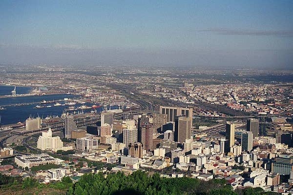 Central Cape Town from Signal Hill