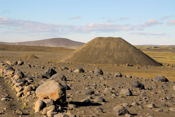 Cinder cone along Rte 863, Northern Iceland