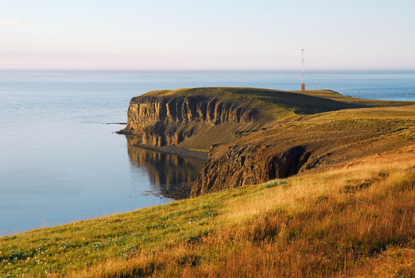 Voladalstorfa, the northern-most point of my journey, Arctic Ocean