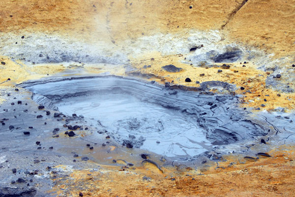 Boiling mudpot, Krsuvk - Seltn