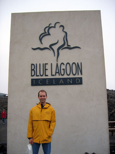 Roy at the Blue Lagoon