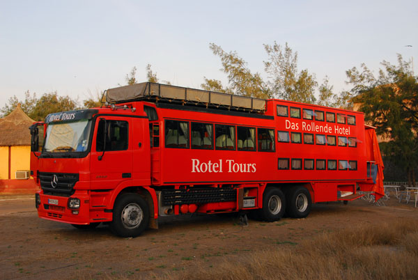 The Rotel 20 passenger All-Wheel-Drive truck