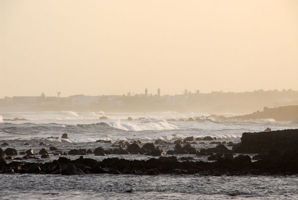 Minarets in distant Yoff