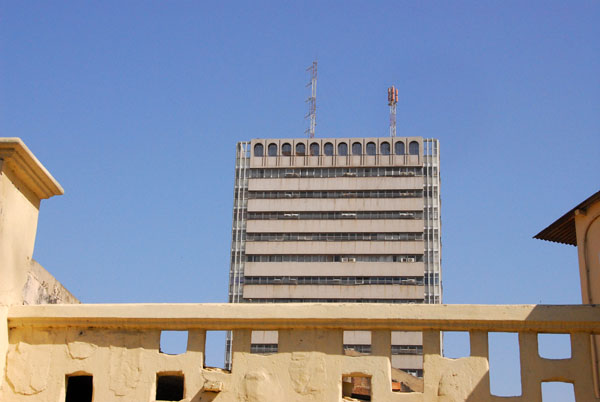 Skyscapers in Dakar are not very pretty