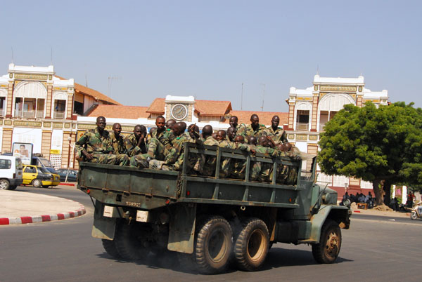 Senegal army truck, Dakar