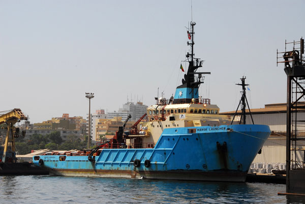 Maersk Launcher, Port of Dakar