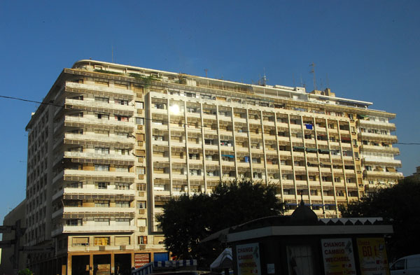 Dakar apartment block