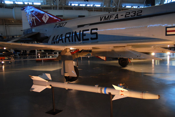 Sidewinder missile and the F-4