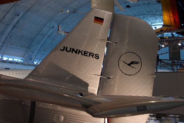 Lufthansa Junkers Ju-52 tail section