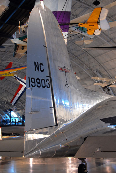 Tail of a B-307 Stratoliner