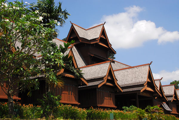 Muzium Budaya, reconstruction of the 15th C. wooden palace of the Sultan of Melaka