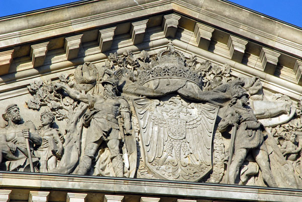 Reichstag pediment detail