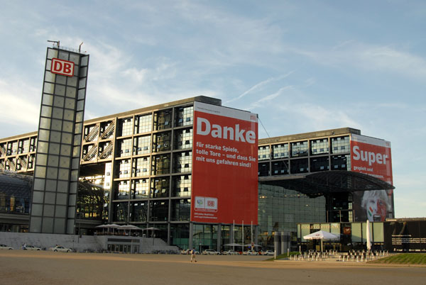 The new Berlin Hauptbahnhof