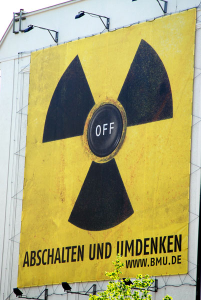 Anti-nuclear Power billboard turn off and re-think