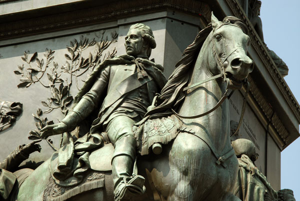 Heinrich, Prinz von Preuen, Reiterdenkmal, Unter den Linden