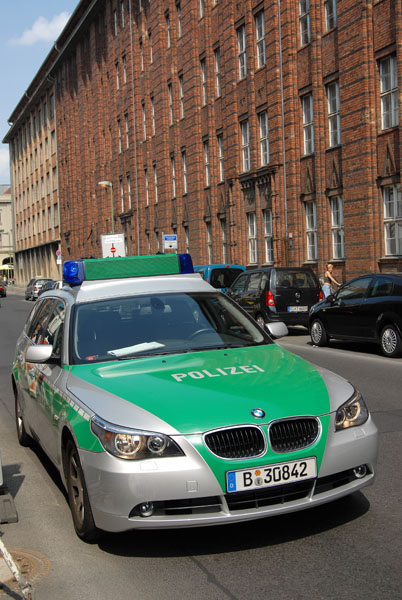 Berlin police BMW