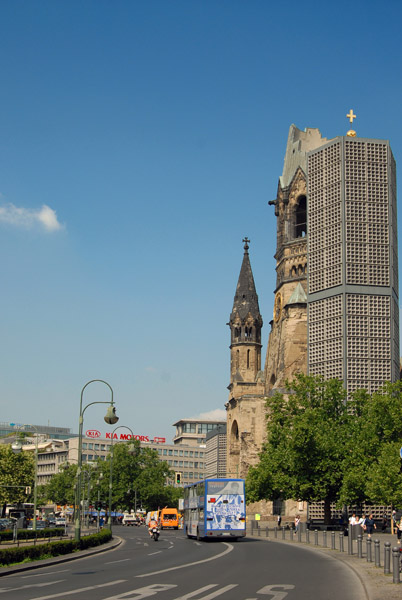 Gedächtniskirche, Kurfürstendamm