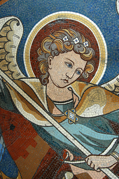 Floor mosaic of St. George, Gedächtniskirche