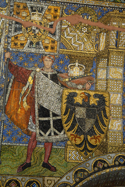 Standard-bearer mosaic, Gedächtniskirche