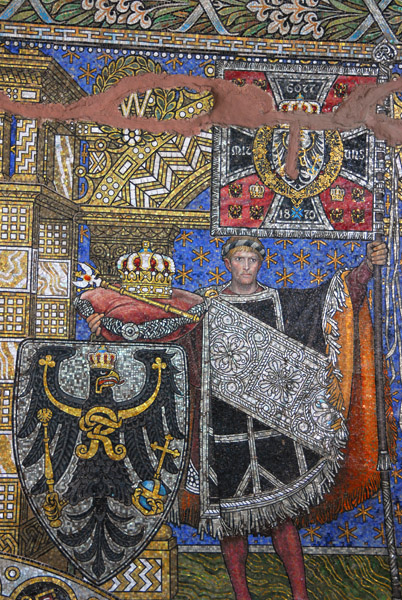Standard-bearer mosaic, Gedächtniskirche