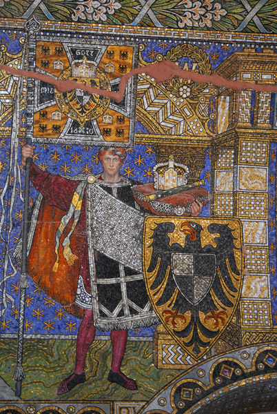 Standard-bearer mosaic, Gedächtniskirche