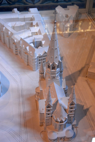 Model of the old church