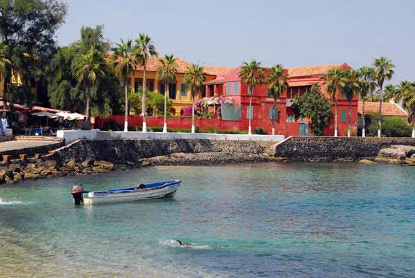 Île de Gorée harbor