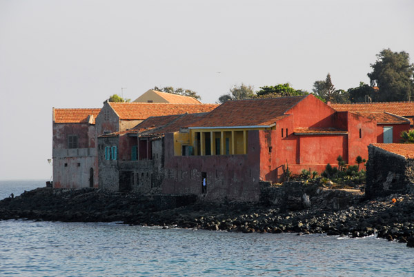 East coast of Île de Gorée