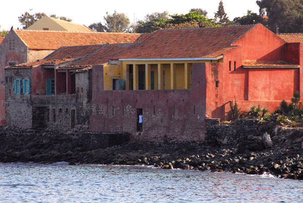 Maison des Esclaves from the sea