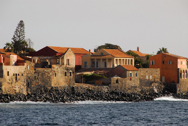 West side of La Pointe, Île de Gorée