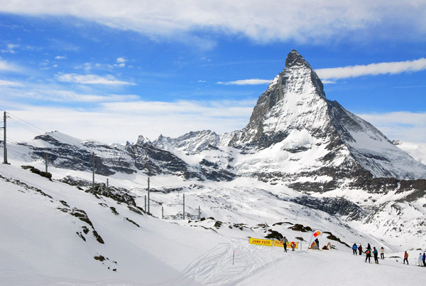 Matterhorn, the most iconic mountain in the Alps