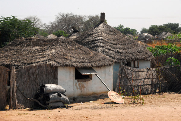 Small village along RN1, Senegal