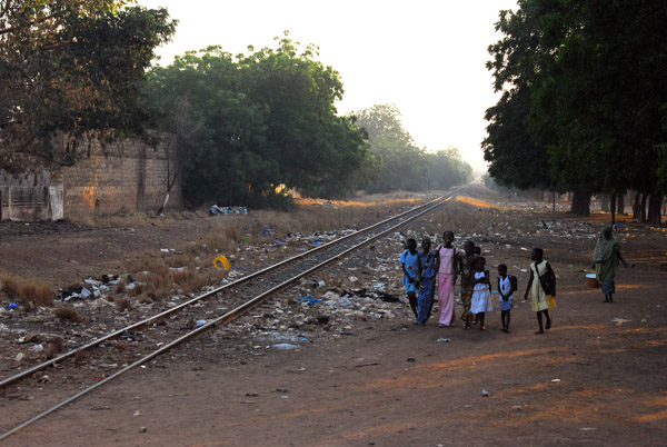 Dakar-Bamako Railwaz passing through Tambacounda