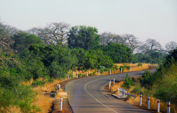 Senegal Route National 1 is in an excellent state between Tambacounda and Kidira, as well as all the way to Kayes, Mali