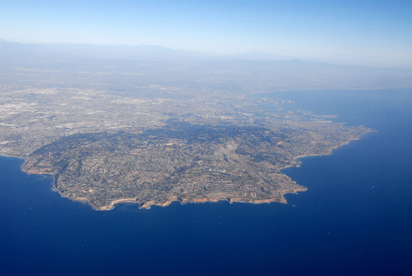 Palos Verdes, a prominent point on the SW corner of Los Angeles