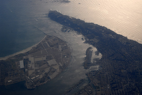 San Diego Bay, Coronado, Point Loma, California
