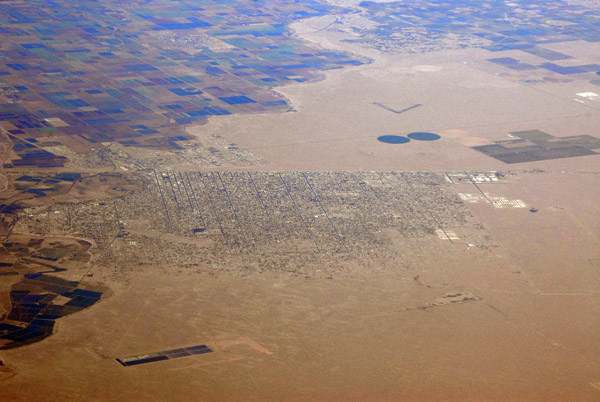 San Luis Rio Colorado, Sonora, on the Arizona border near Yuma