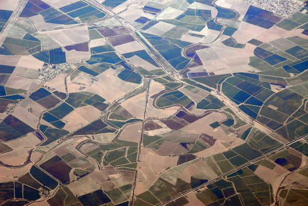 Colorado River supplied farmland, Sonora, Mexico