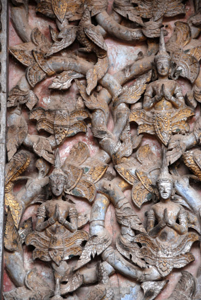Haw Pha Kaew - carving detail