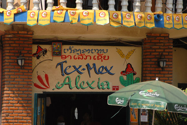 Tex-Mex Alexia bar, Vientiane