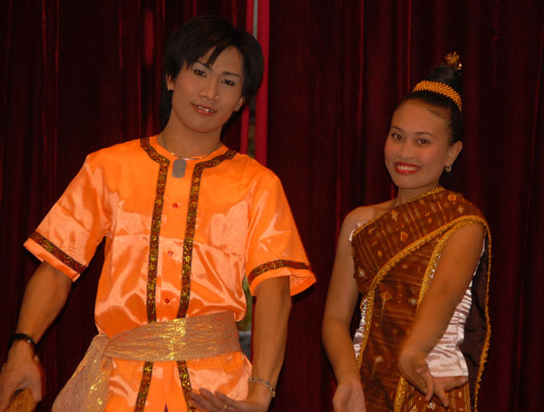 Traditional Lao dancing