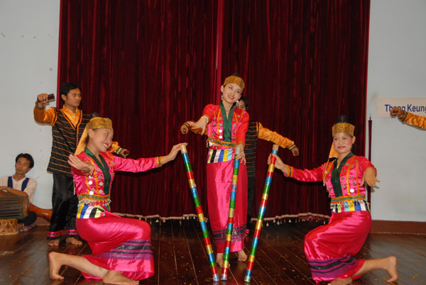 Traditional Lao dancing