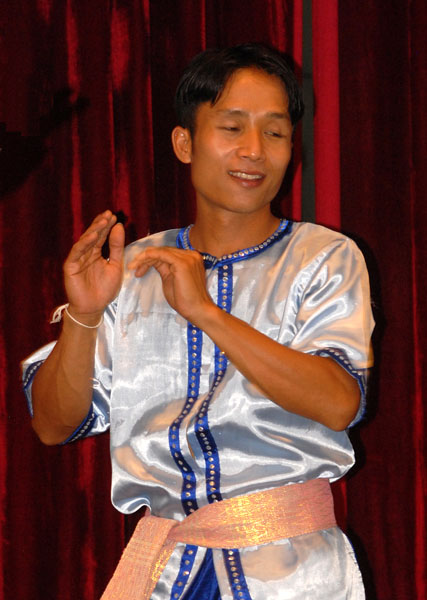 Traditional Lao dancing