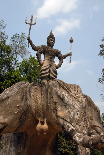 Indra mounted on Erawan